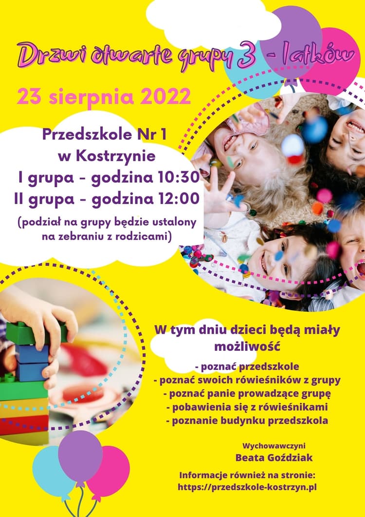 przedszkole nr 1 w kostrzynie