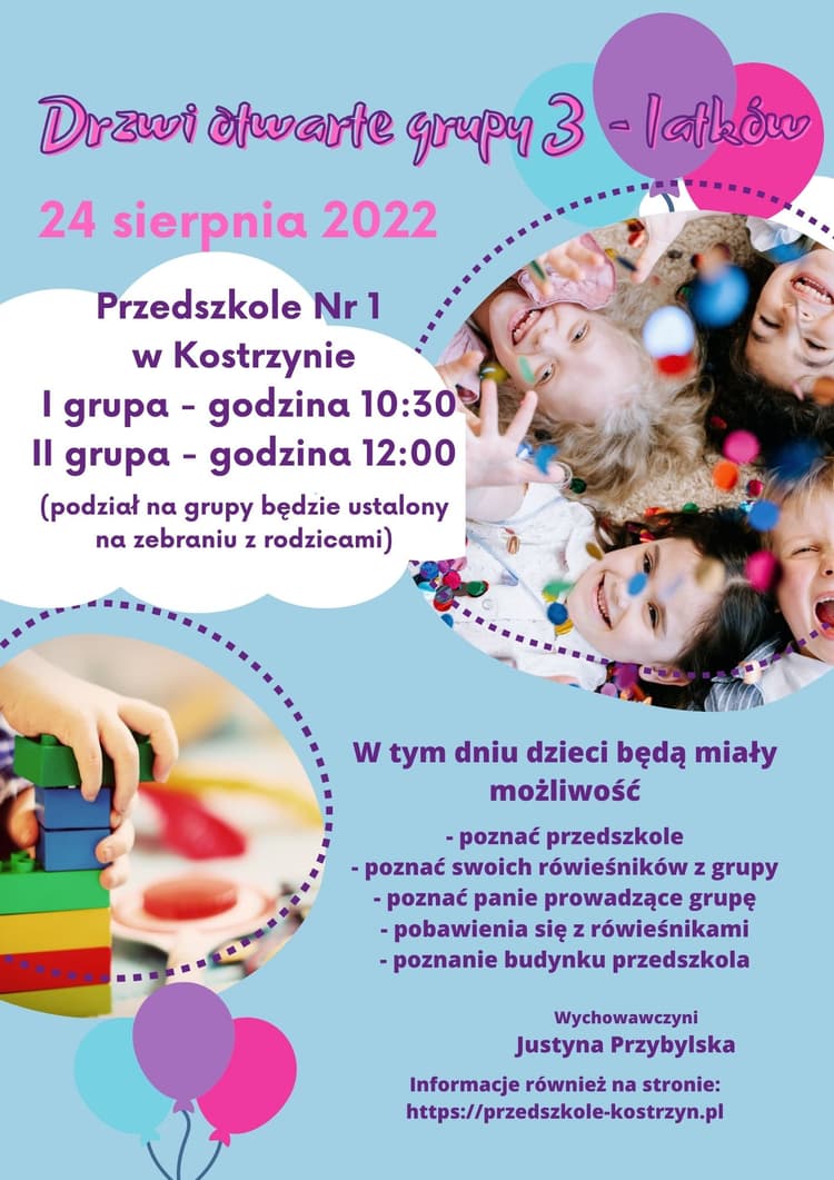 przedszkole nr 1 w kostrzynie
